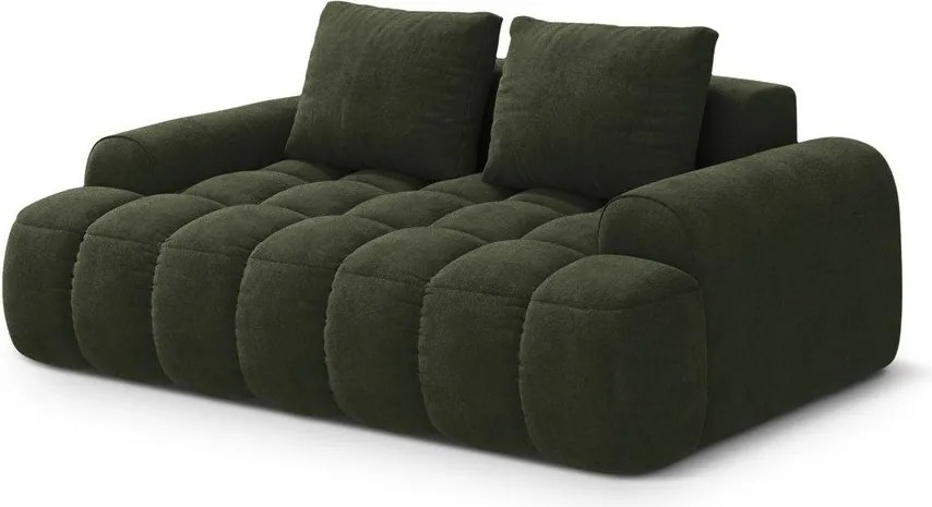 Divano verde con rivestimento in velluto 175 cm Linz – Cosmopolitan Design