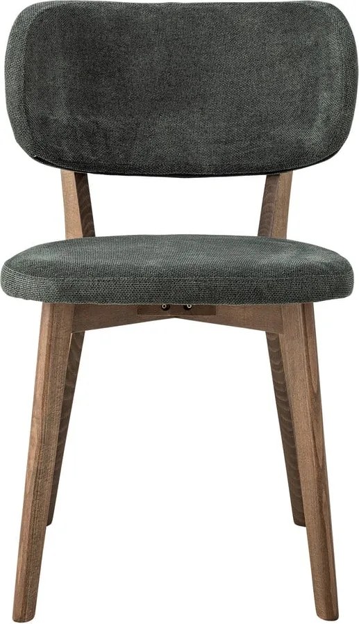 Sedia da pranzo verde scuro/marrone Cally – Bloomingville