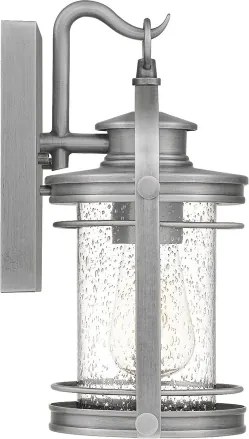 Quintiesse QN-BOOKER-S-IA - Lampada da parete per esterni BOOKER S 1xE27/60W/230V IP44 con finitura cromata