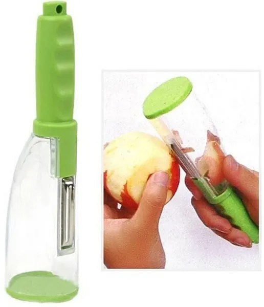 Trade Shop - Sbuccia Pulisci Pela Affetta Mela Mele Pera Patate Frutta Conserva Piccolo