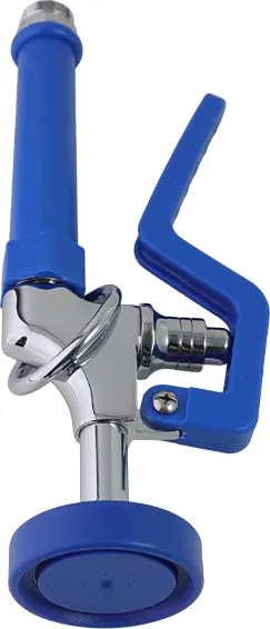Rubinetto da cucina a parete ELITE EDITION PRO1815, cromato lucido con doccetta estraibile