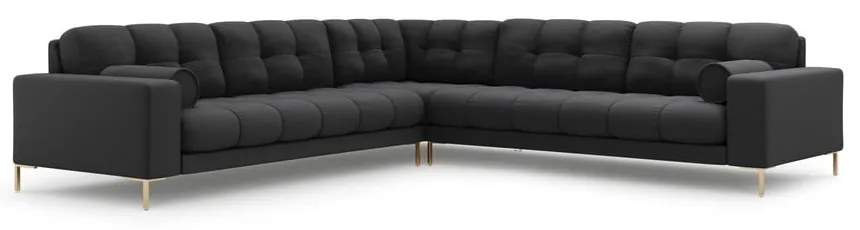 Divano angolare variabile grigio scuro Bali - Cosmopolitan Design