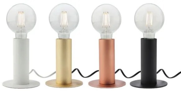 Redo 01-2131 - Lampada da tavolo Touch RIVET 1xE27/42W/230V rame