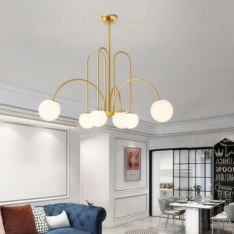 Lampada da soffitto Gold APP1584-6CP