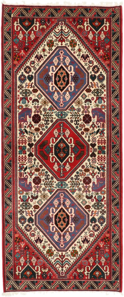 Gashghai Tappeto 200 x 90 (Iran) Annodato A Mano