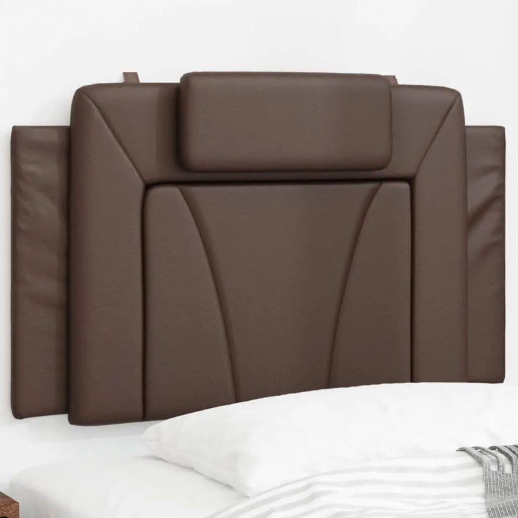 Cuscino Testiera Marrone 90 Cm İn Similpelle /