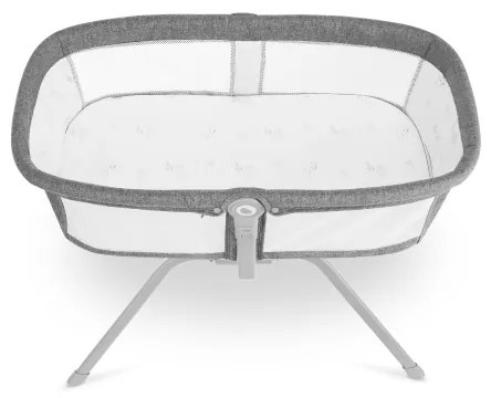 Lionelo - Lettino da viaggio 3 in 1 MALIN Grigio Pietra