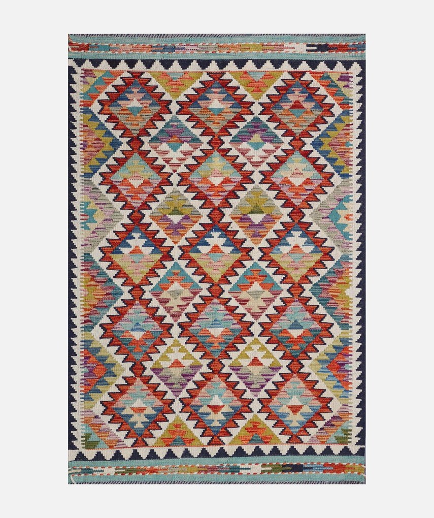 Kilim Tappeto orientale 100 x 150 (Pakistan) Tessuto A Mano