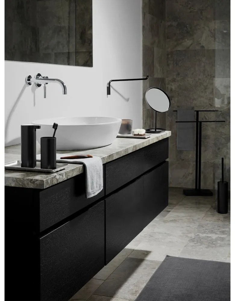 Tazza nera per spazzolini da denti Modo - Blomus