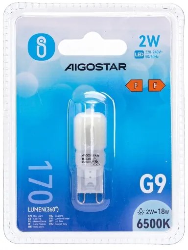 Lampadina LED G9/2W/230V 6500K - Aigostar