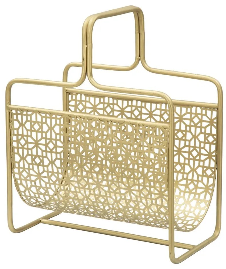 Portariviste in metallo color oro Trivola Glam - Mauro Ferretti