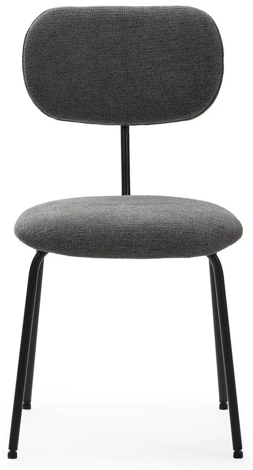 Set di sedie da pranzo nere 4 pz Dash - Marckeric