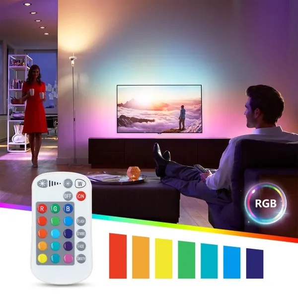 Lampadina LED RGBW dimmerabile E27/8W/230V 3000K - Aigostar