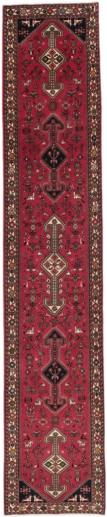 Nasrabad Tappeto persiano 420x80 (Iran) Annodato A Mano