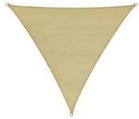 vela ombreggiante hdpe triangolare beige - mt.5x5x5 fer296540