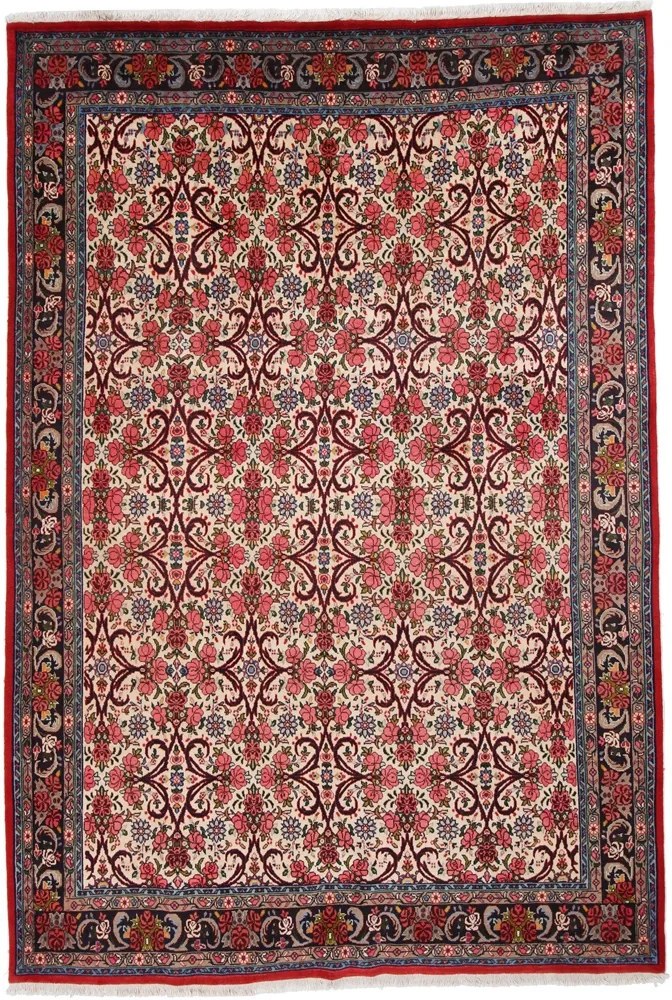 Bidjar Tappeto 290x200 Blu (Iran) Annodato A Mano