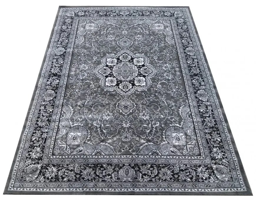 Tappeto grigio con mandala Larghezza: 240 cm | Lunghezza: 330 cm