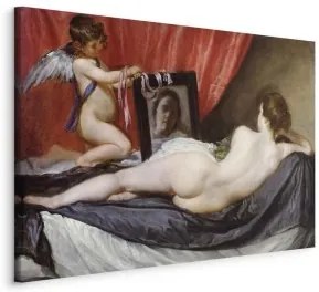 Quadro - The Rokeby Venus (Diego Velázquez) Su tela italiana 90x60