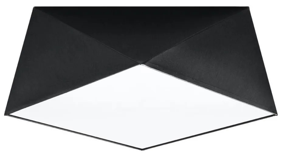 Plafoniera HEXA 2xE27/60W/230V nera