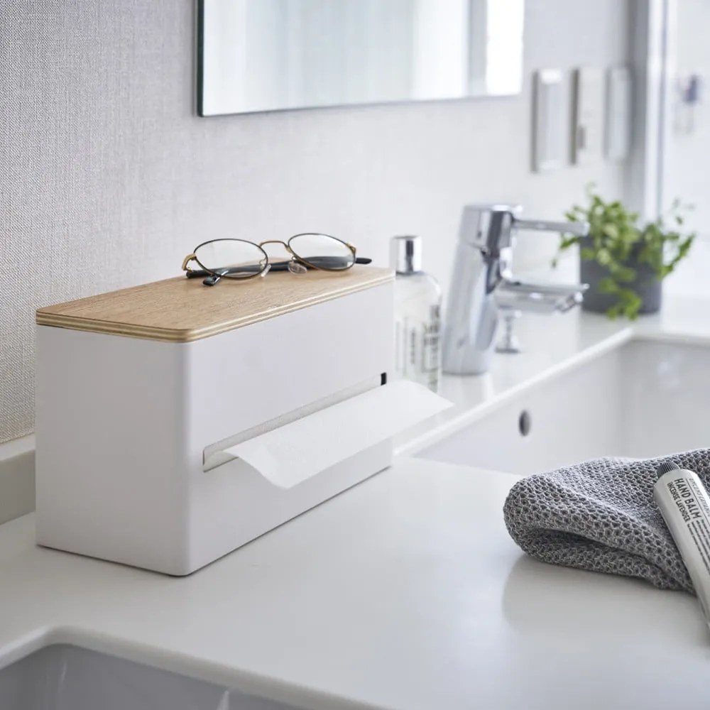 Scatola di metallo per fazzoletti Rin - YAMAZAKI