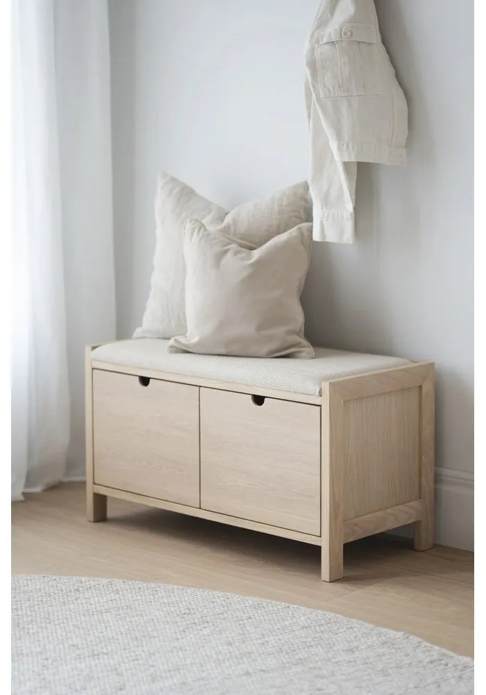 Panchina in colore naturale Hillmond - Rowico