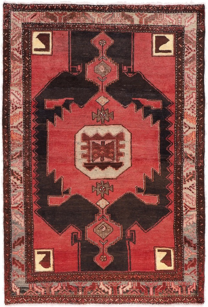 Hamedan Tappeto persiano 190x130 (Iran) Annodato A Mano