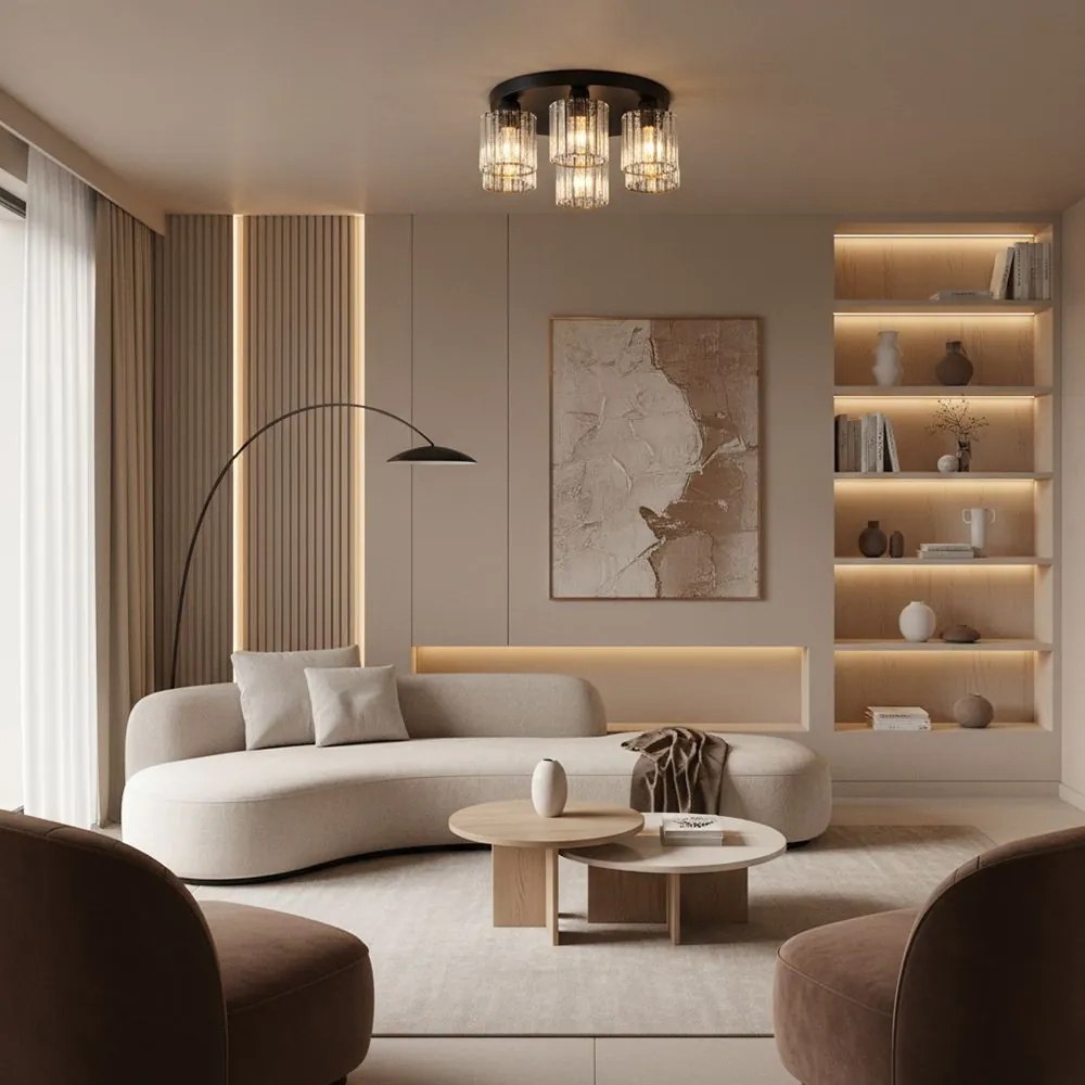 Lampada da soffitto EBT023-5C BLACK