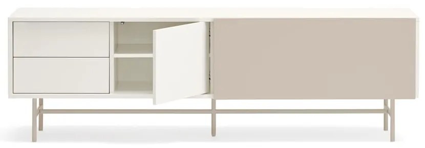 Mobile TV beige/color crema 180x56x40 cm Nube – Teulat