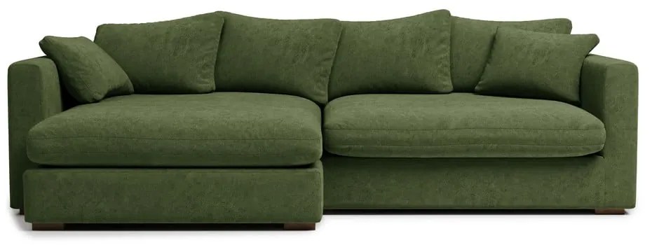 Divano angolare verde scuro (angolo sinistro) Comfy - Scandic