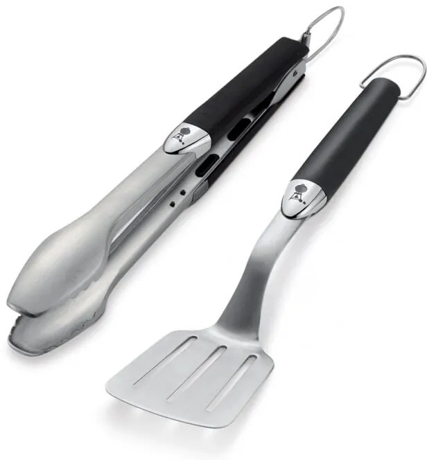 Set di 2 utensili premium Weber in acciaio inox modello piccolo