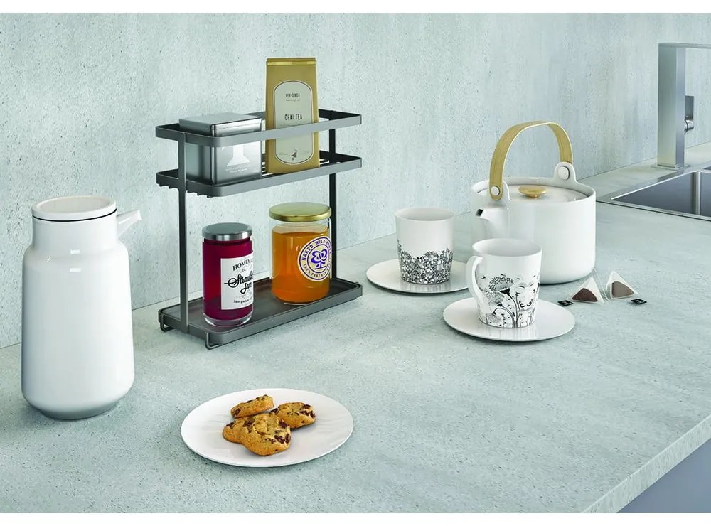 Organizzatore di rametti in acciaio inox Tokyo Lava - Metaltex