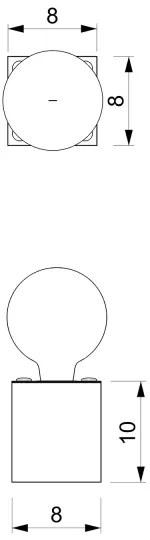 Lampada da tavolo SODER 1xE27/60W/230V