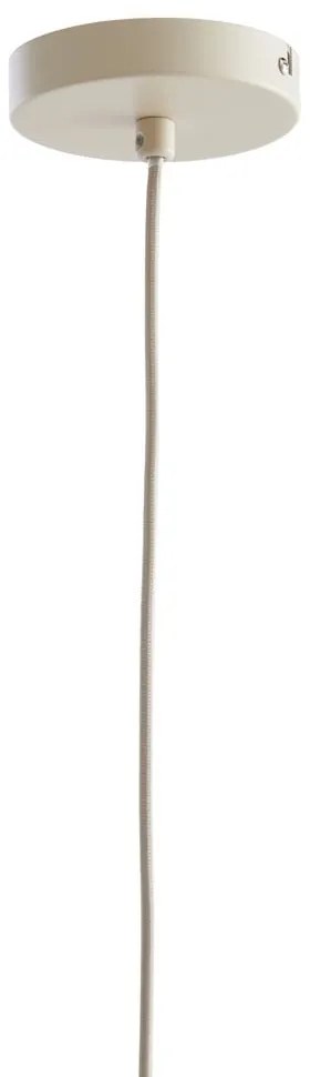 Lampadario beige con paralume in tessuto ø 28 cm Itela – Light & Living