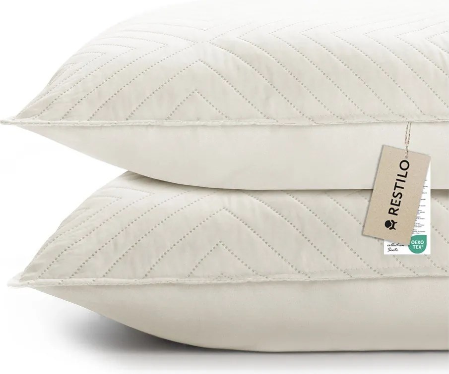 Federe decorative in set in microfibra 2 pz 45x45 cm Softa – Restilo