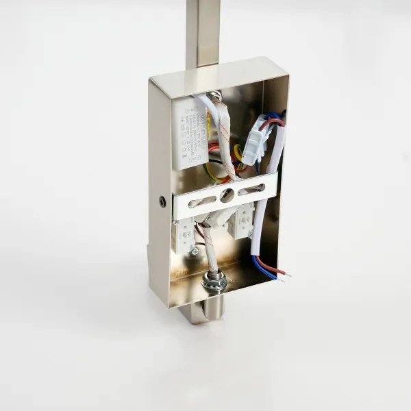 Brilagi - Applique a LED RAYA 1xE14/40W/230V + LED/3W bianco/cromo opaco