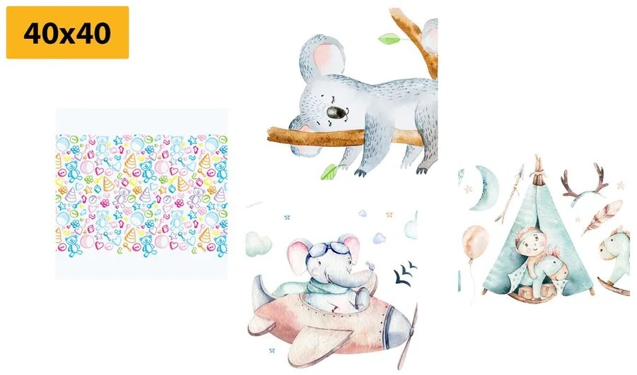 Set di quadri – Per bambini in colori splendidi