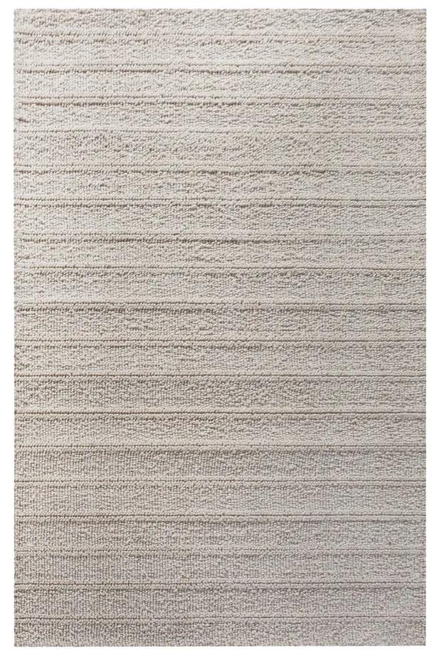 Tappeto in lana crema 200x300 cm Dehli - House Nordic