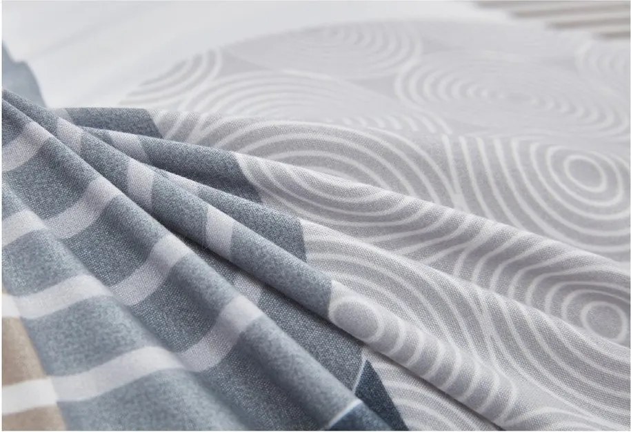 Set copripiumino e federa in microsatinato per letto singolo 3 pezzi 140x200 cm Beryl – My House