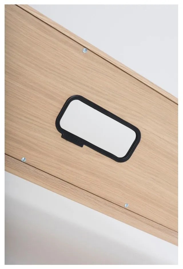 Cassettiera TV in rovere massiccio con 2 cassetti Fawn - Gazzda