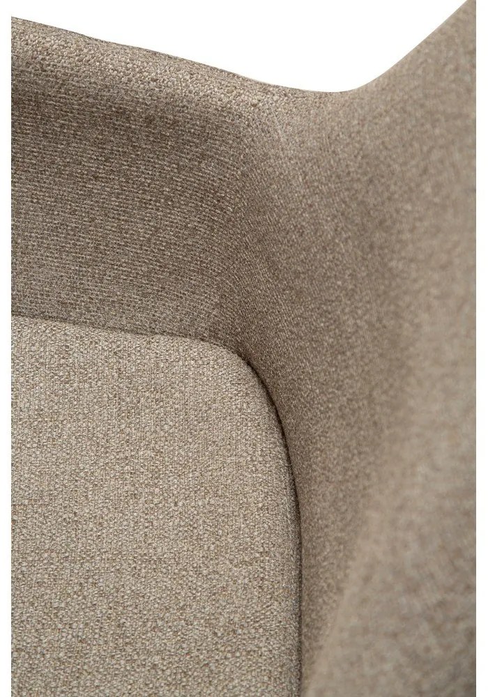 Poltrona beige in tessuto bouclé Zimmer - DAN-FORM Denmark