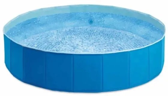 Intex - piscina fuori terra con struttura pieghevole rigida per cani azzurra 152x152x30 cm - cod. 48400np