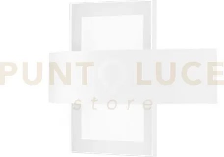 Applique a parete led tresor bianca 12w 1760lm 4000k 24x5,5x12cm in...