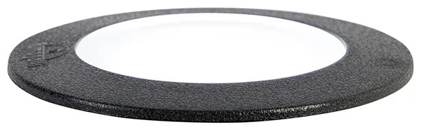 Faretto da terra per esterni moderno nero con LED IP67 - Ceci