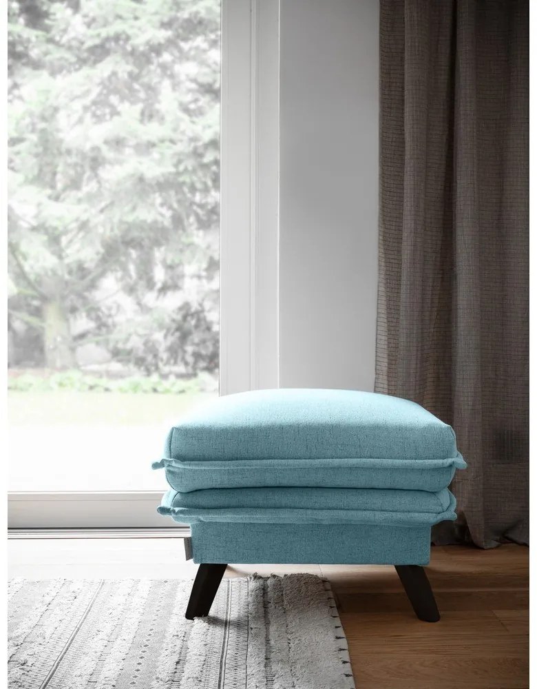 Poggiapiedi azzurro Charming Charlie - Miuform