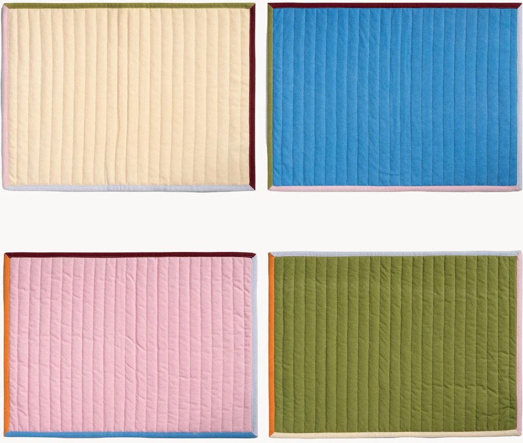 Set di 4 tovagliette americane fatte a mano Stitch