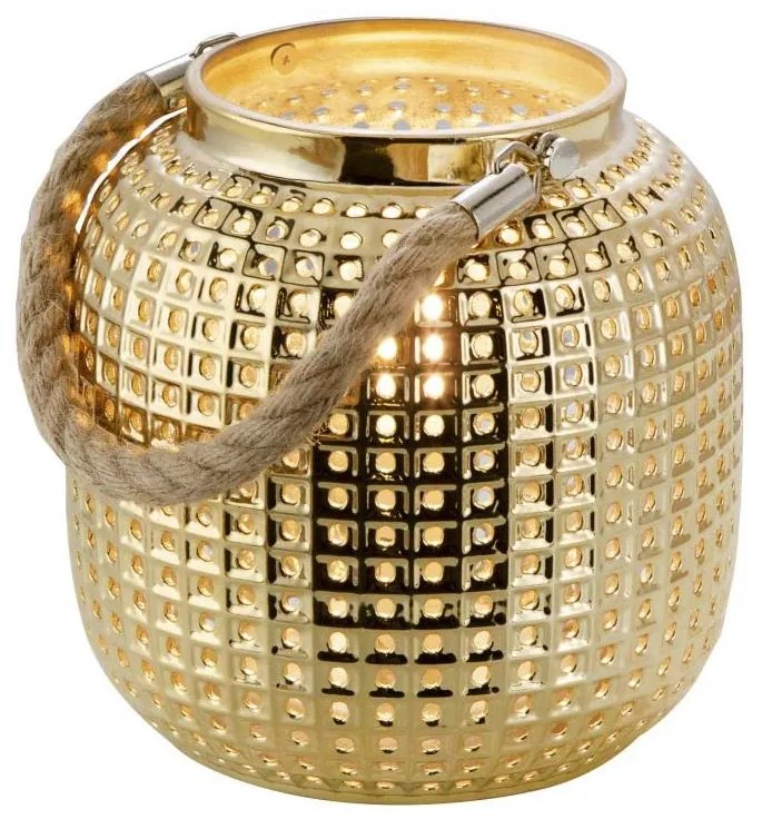 Globo 50770145 - Lampada da tavolo decorativa BOLA 1xE14/40W/230V dorata