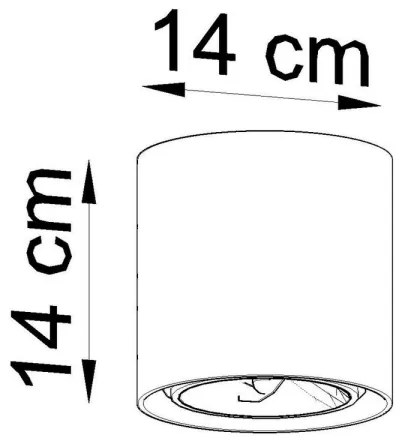 Faretto CULLO 1xGU10/ES111/40W/230V