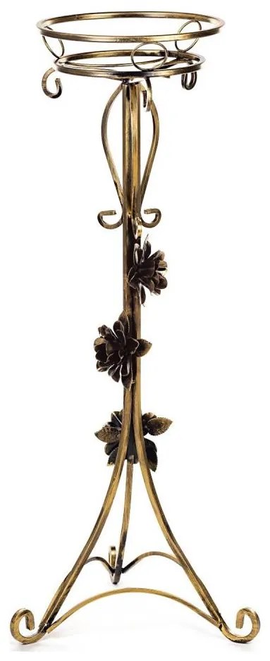 Portafiori 95x38 cm oro