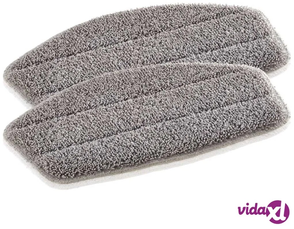 Leifheit Set di Panni di Ricambio per Scopa CleanTenso Grigio 11911