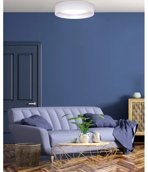 Duolla - Plafoniera LED ROLLER LED/24W/230V diametro 45 cm bianco